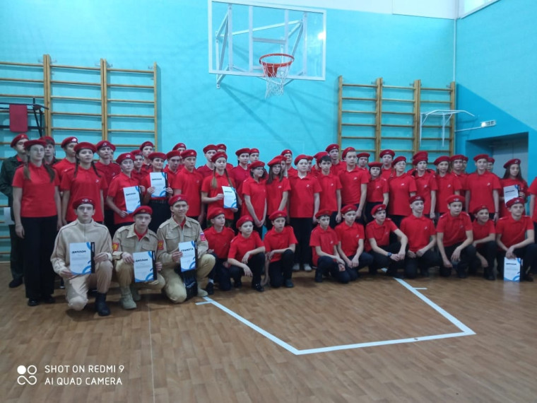 Юнармейцы.
